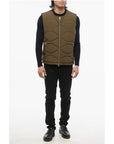 AllSaints Quilted Zipped Vest