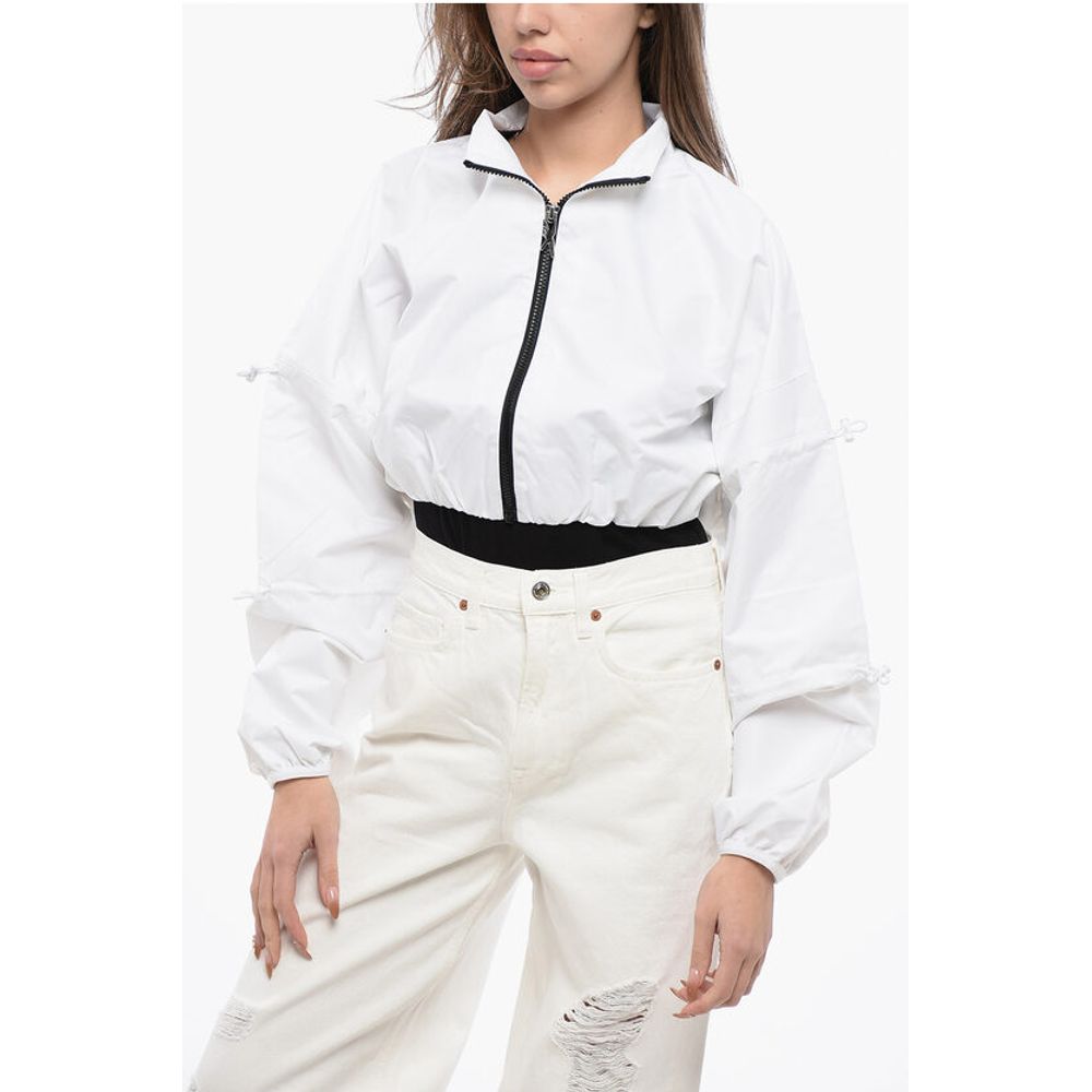 Reebok Cropped Solid Color RBK CARDI B Jacket