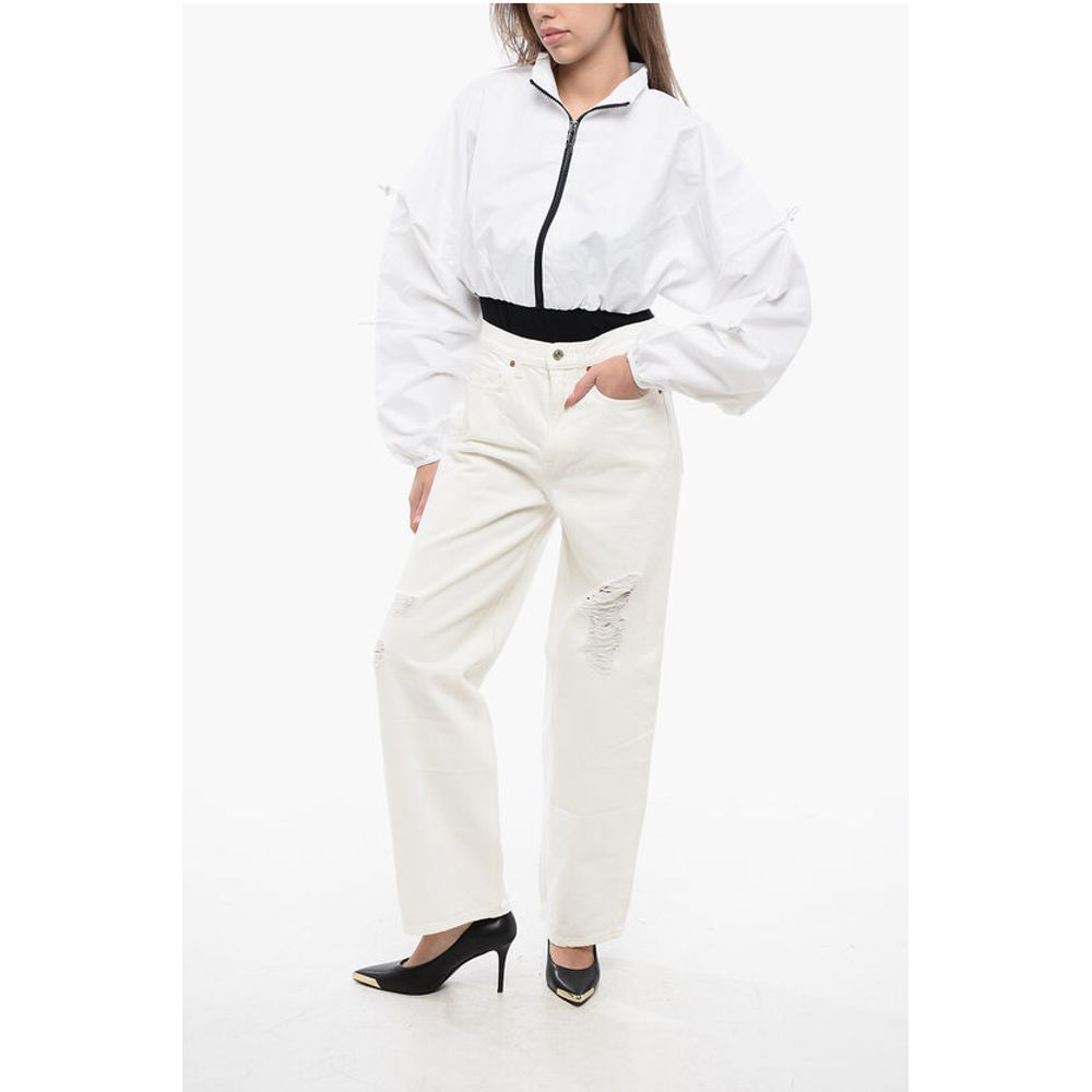 Reebok Cropped Solid Color RBK CARDI B Jacket