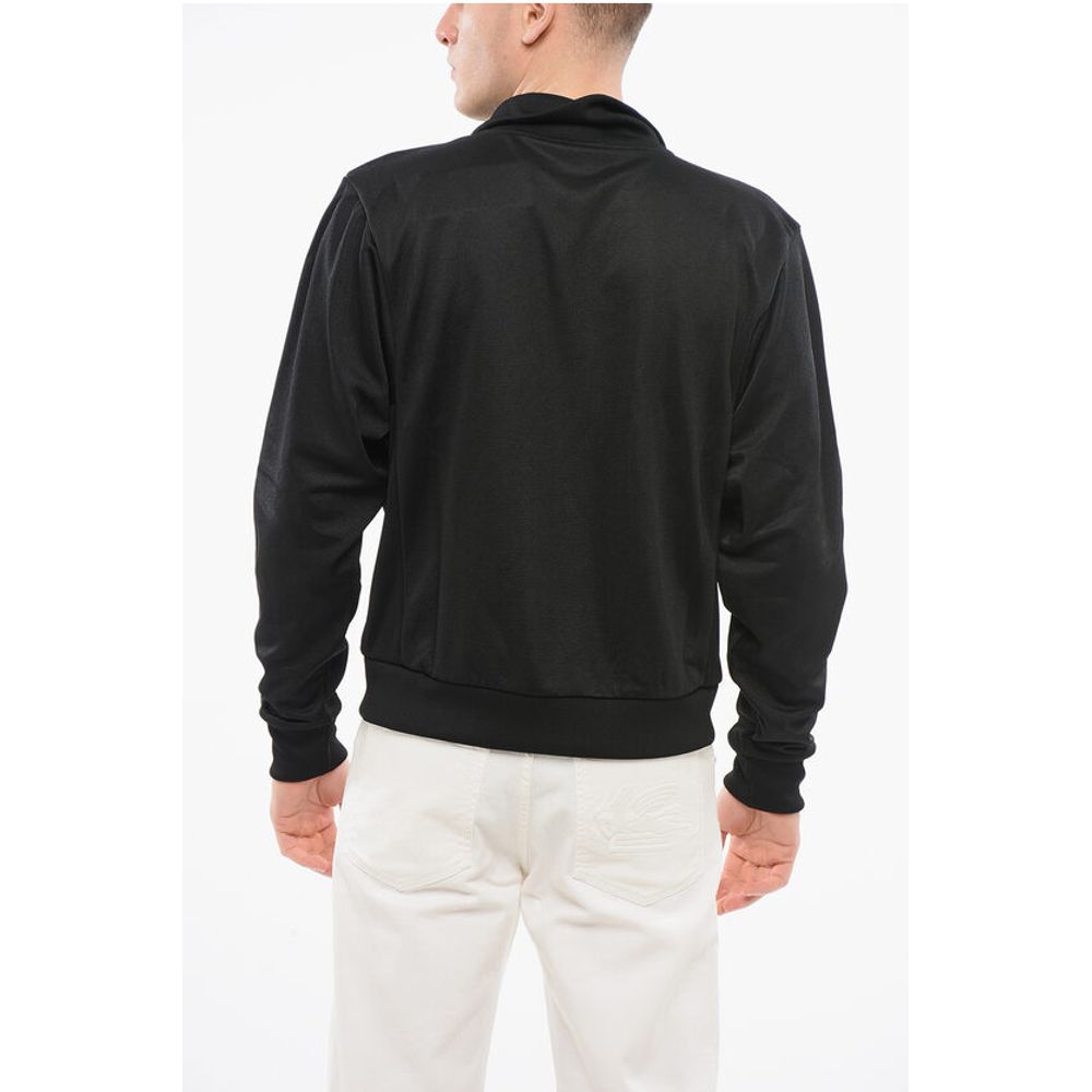 Kenzo Acetate ELEPHANT Track Sweatshirt with Side Contrasting Band