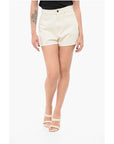 Kenzo Denim Shorts with Logoed Back Pocket