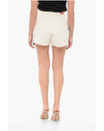 Kenzo Denim Shorts with Logoed Back Pocket
