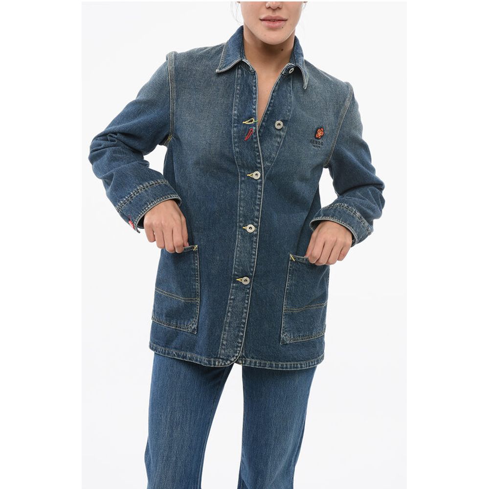Kenzo Dark-washed Denim Jacket