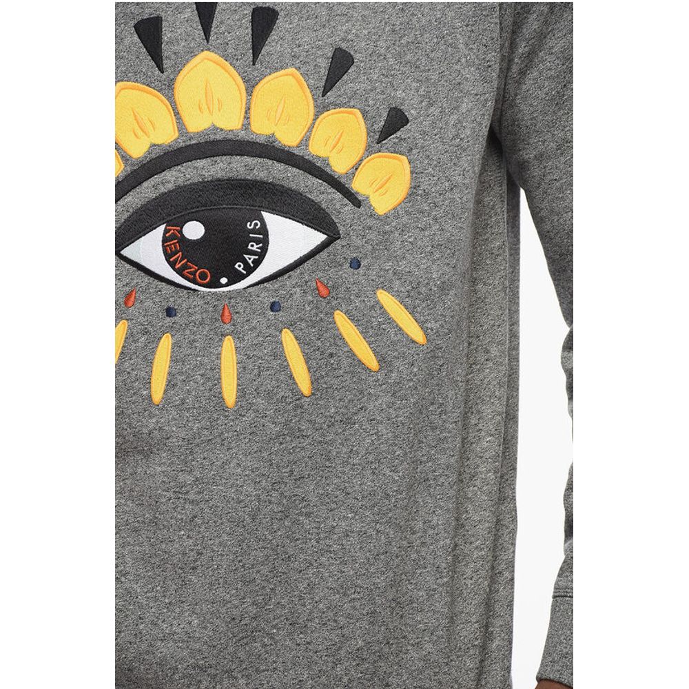 Kenzo Front Embroidered EYE CLASSIC Crew Neck Sweatshirt