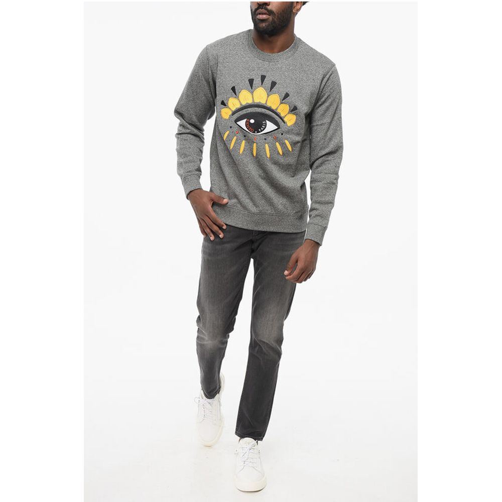 Kenzo Front Embroidered EYE CLASSIC Crew Neck Sweatshirt