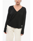 Rag&Bone V Neck Stretch Fabric Sweater