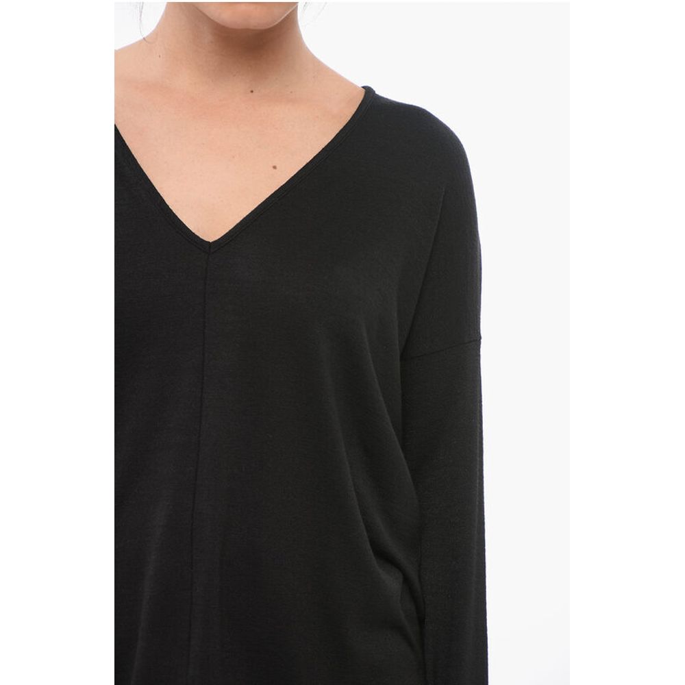 Rag&Bone V Neck Stretch Fabric Sweater