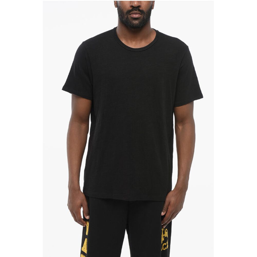 Rag&Bone Crew Neck Monochrome Cotton T-Shirt