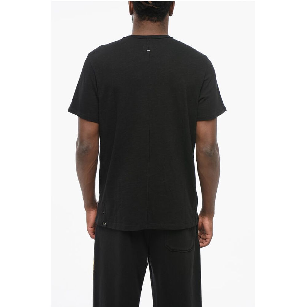 Rag&Bone Crew Neck Monochrome Cotton T-Shirt