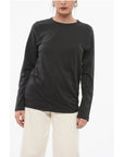 Rag&Bone Long-sleeved Crew Neck Cotton T-Shirt