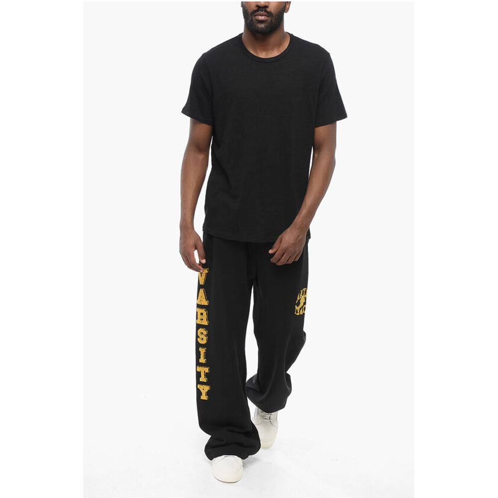 Rag&Bone Crew Neck Monochrome Cotton T-Shirt