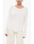 Rag&Bone Crew Neck Micro Terry T-Shirt
