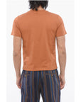 MCM Cotton Crew-Neck T-shirt with Contrast Print