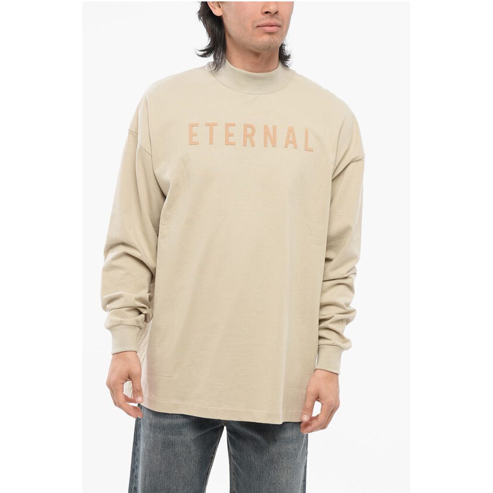 Fear Of God Long-sleeved ETERNAL T-Shirt with Flocked Logo