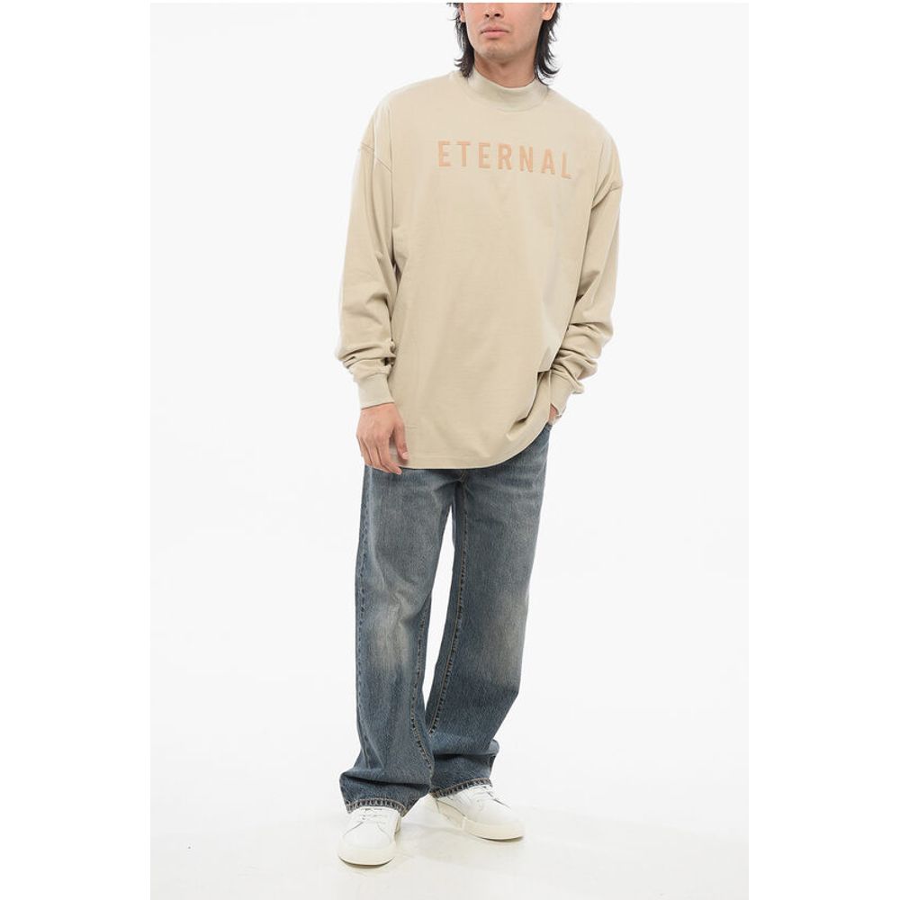 Fear Of God Long-sleeved ETERNAL T-Shirt with Flocked Logo