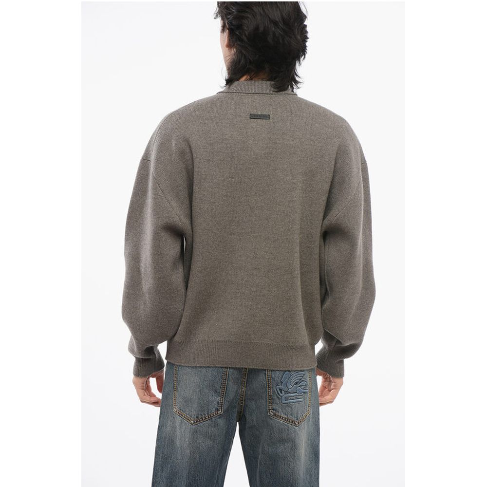Fear Of God Polo Neck Virgin Wool Pullover