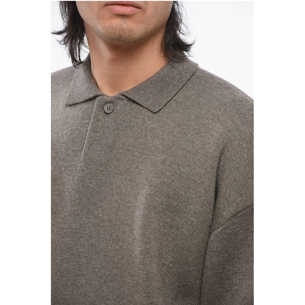 Fear Of God Polo Neck Virgin Wool Pullover