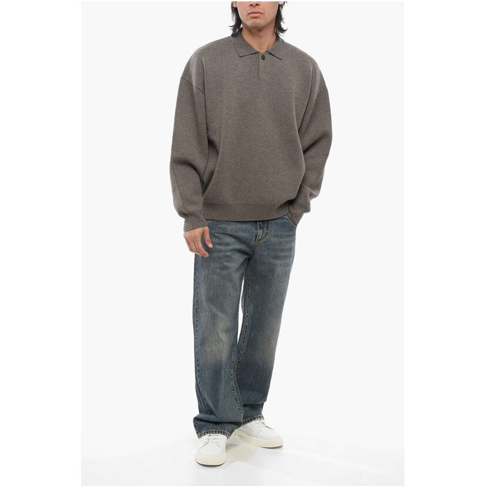 Fear Of God Polo Neck Virgin Wool Pullover
