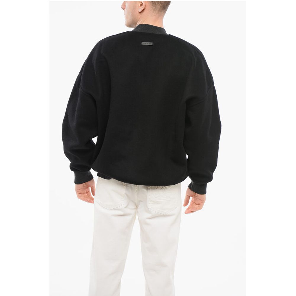 Fear Of God Crew Neck Loden Sweatshirt with Knitted Cuffs