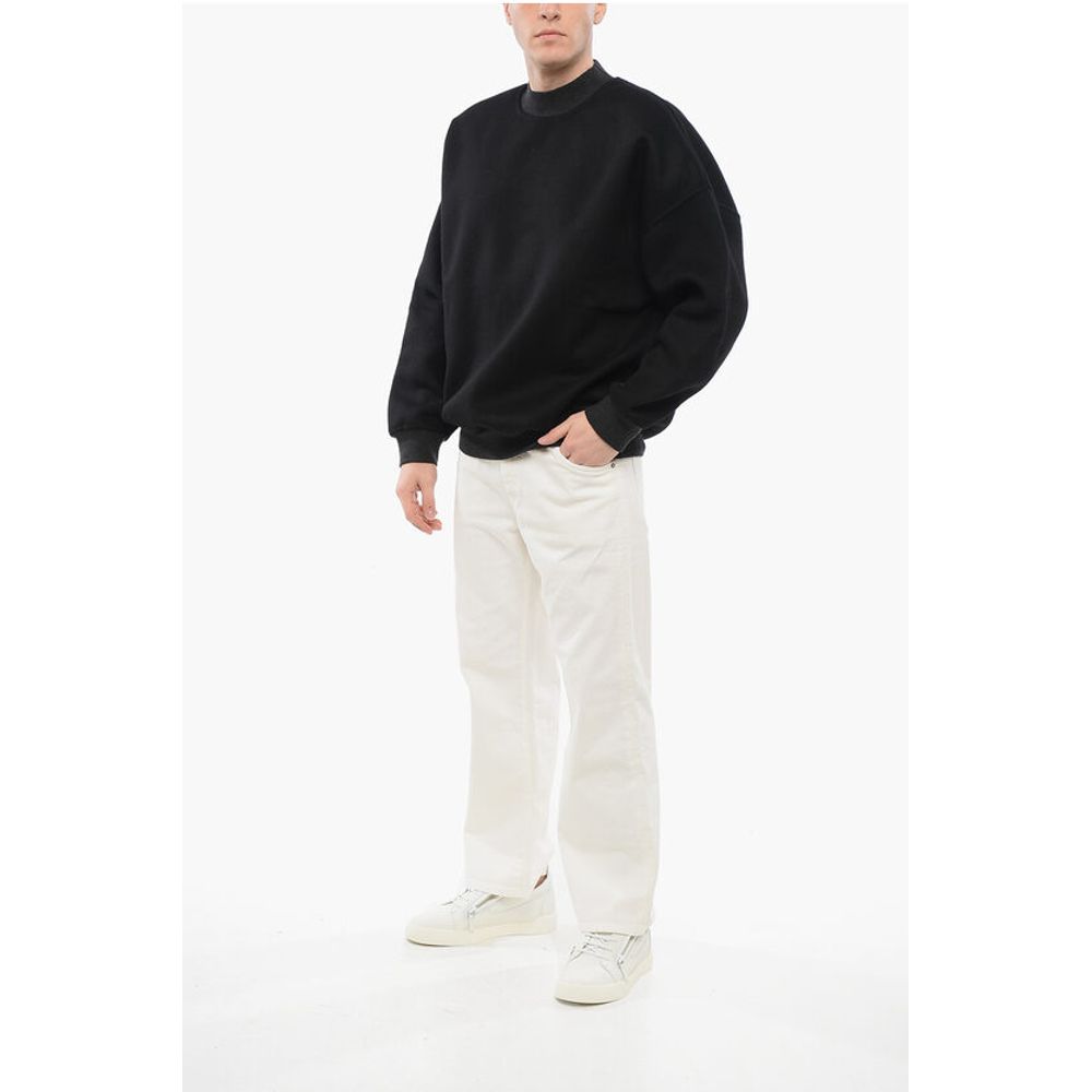 Fear Of God Crew Neck Loden Sweatshirt with Knitted Cuffs