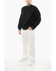 Fear Of God Crew Neck Loden Sweatshirt with Knitted Cuffs