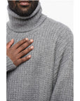 Gucci Turtleneck Cashmere and Silk Pullover