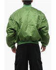 Off-White Padded ARROW Bomber Jacket with Removable Sleeves