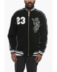 Off-White Embroidered NATURE LOVER Varsity Bomber