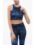 Off-White Printed AOP Crop Top