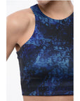 Off-White Printed AOP Crop Top