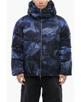 Off-White Monogram Patterned SIERRA LEONE Puffer Jacket