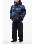 Off-White Monogram Patterned SIERRA LEONE Puffer Jacket