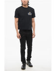 Rhude Cotton Crew-neck T-shirt with Back Maxi Print
