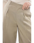 Ami Alexandre Mattiussi Wool Blend Pleated Shorts