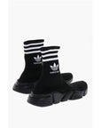 Balenciaga Fabric Sock High Top Sneakers with Rib Details