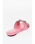 Balenciaga Leather CAGOLE Sandals with Maxi Studs and Buckle