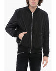 Balmain Reversible CARPET Nylon Bomber Jacket with Front Zip
