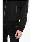 Balmain Reversible CARPET Nylon Bomber Jacket with Front Zip