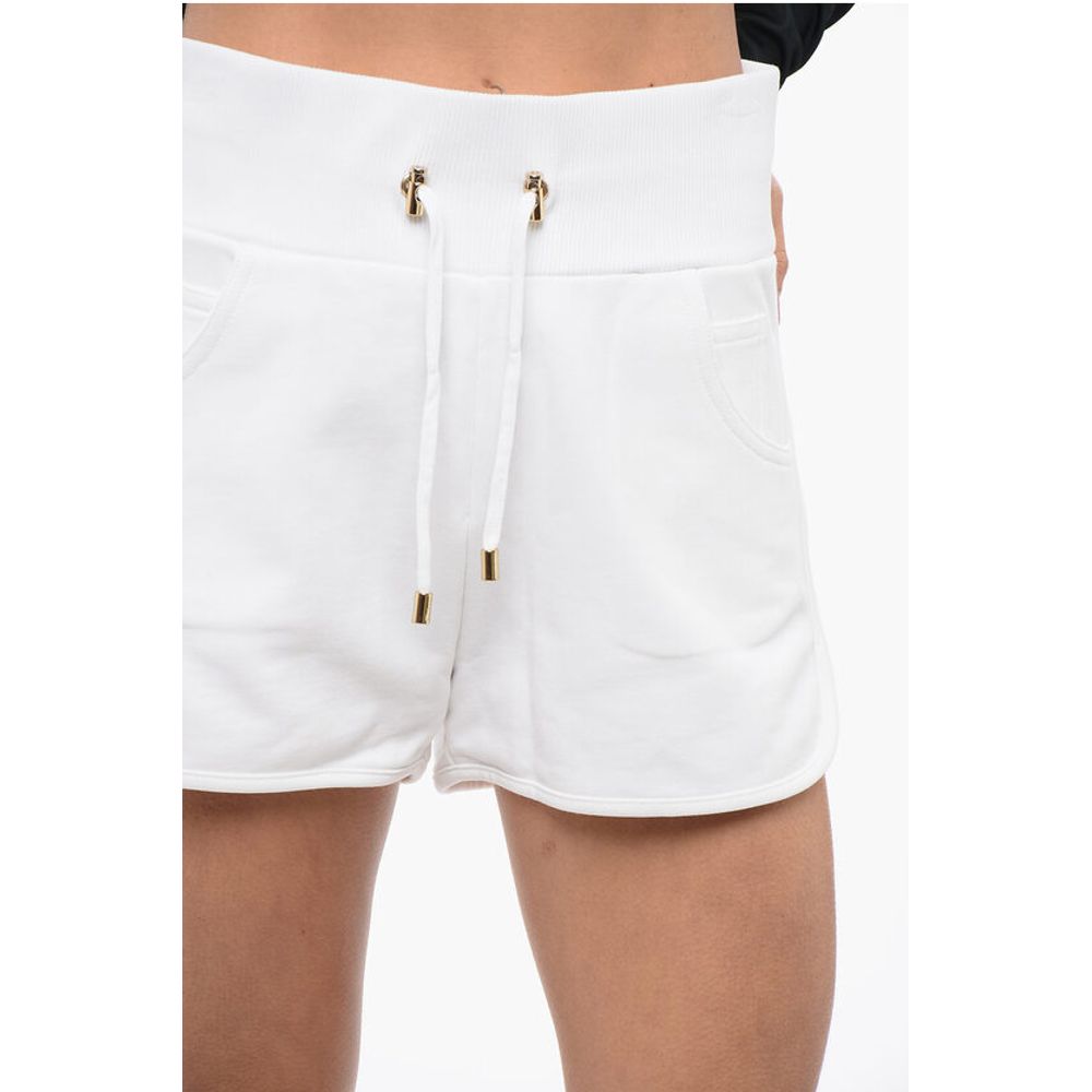 Balmain Jersey Multipocket Shorts with Patch
