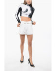 Balmain Jersey Multipocket Shorts with Patch