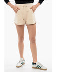 Balmain Brushed Multipocket Shorts with Flocked Logo