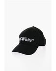 Off-White Solid Color Cap with Embroidered Logo