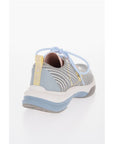 Moschino LOVE Mesh SPRINT50 Low-Top Sneakers with Contrast Detail