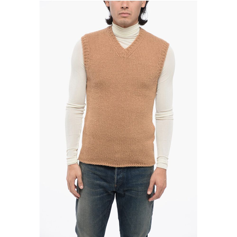 Dolce & Gabbana RE-EDITION Sleeveless Wool Blend Sweater