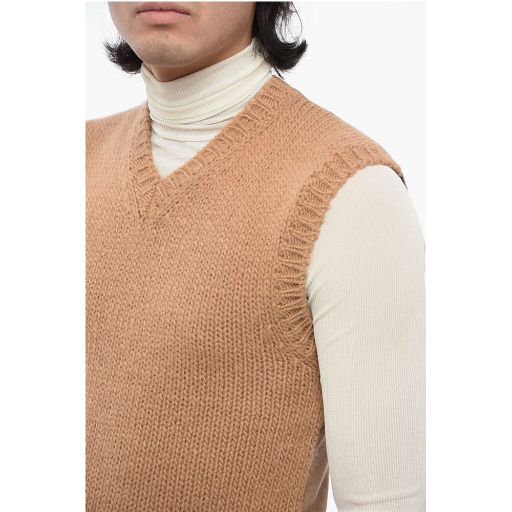 Dolce & Gabbana RE-EDITION Sleeveless Wool Blend Sweater