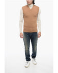 Dolce & Gabbana RE-EDITION Sleeveless Wool Blend Sweater