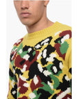 Dior PETER DOIG Camouflage Patterned Cashmere Pullover