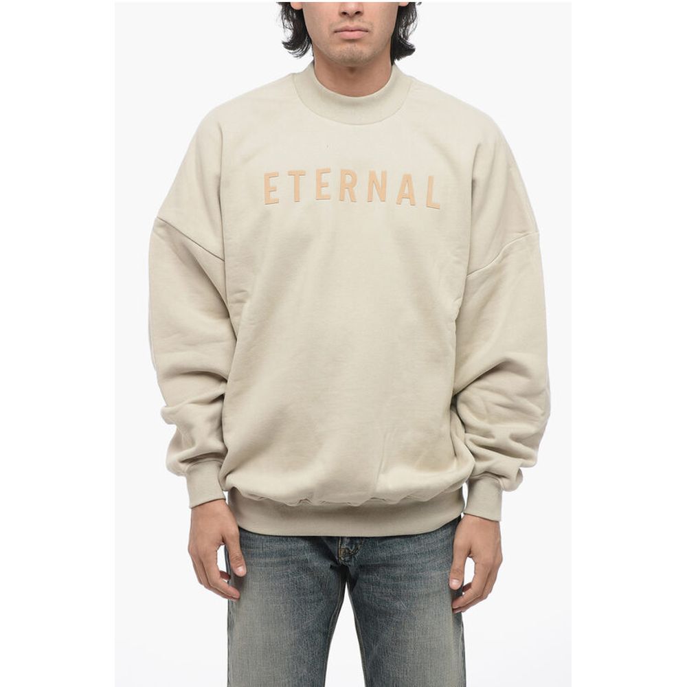 Fear Of God Brushed Cotton ETERNAL Sweatshirt with Embossed Print