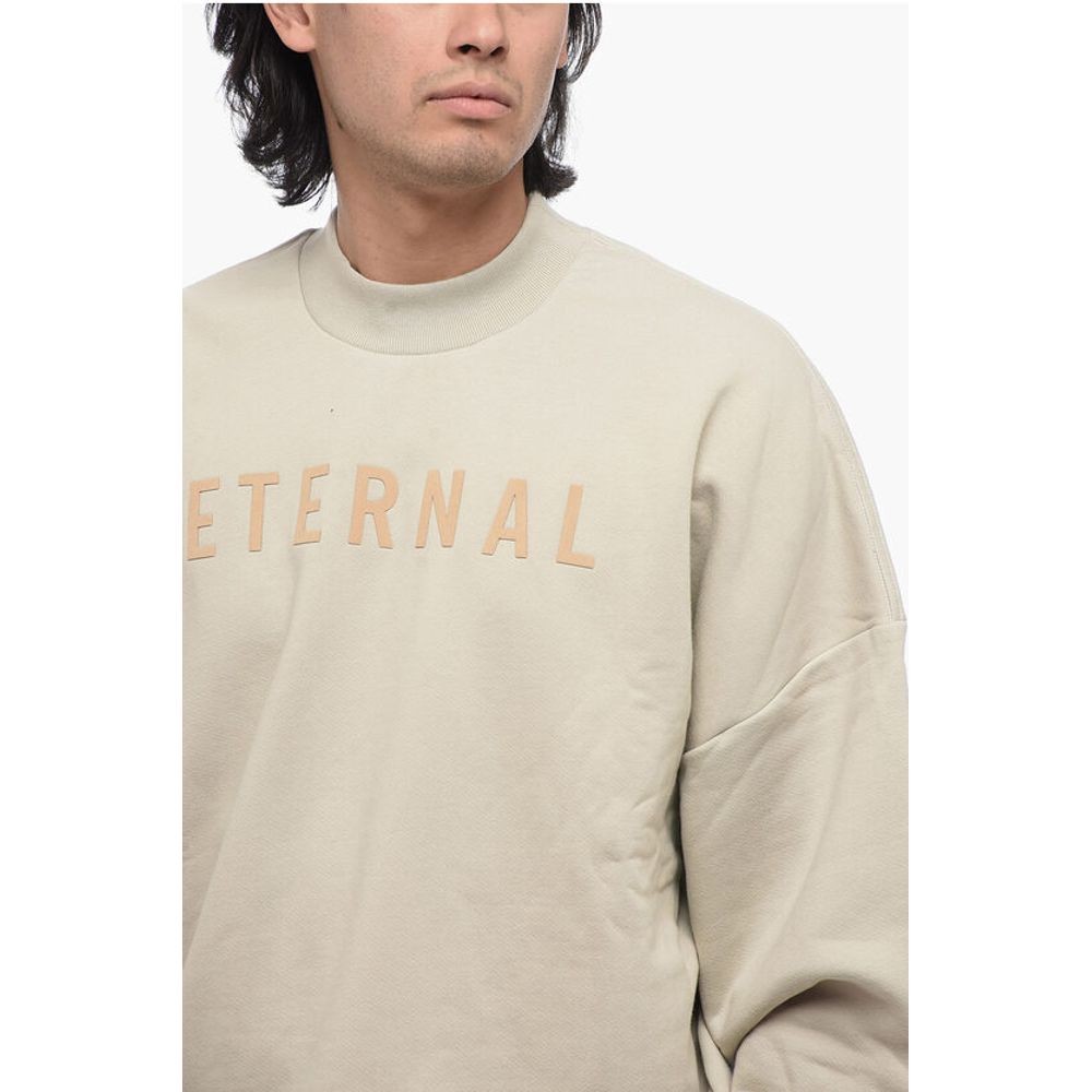 Fear Of God Brushed Cotton ETERNAL Sweatshirt with Embossed Print