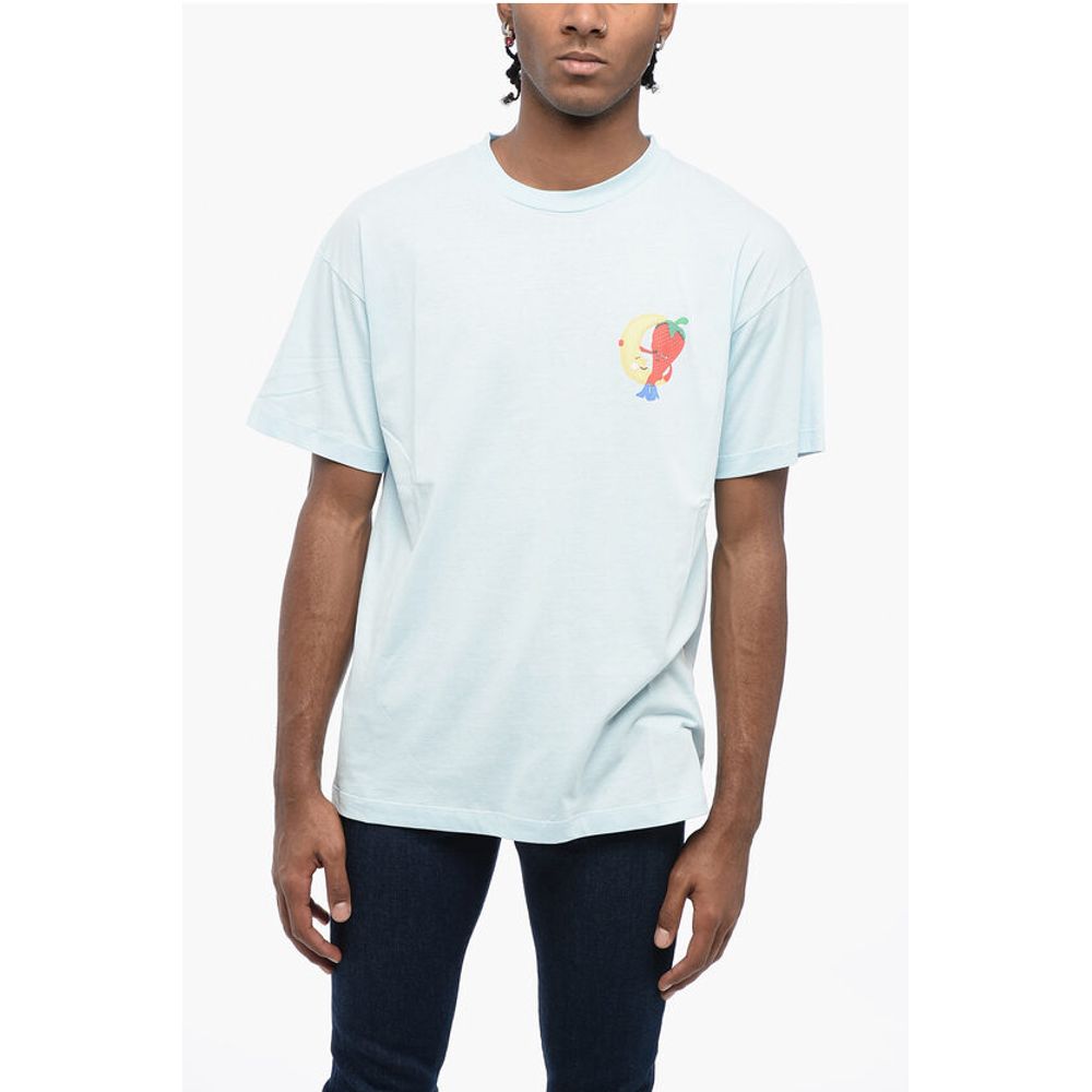 Sky High Farm Printed Organic Cotton Crew-neck T-Shirt